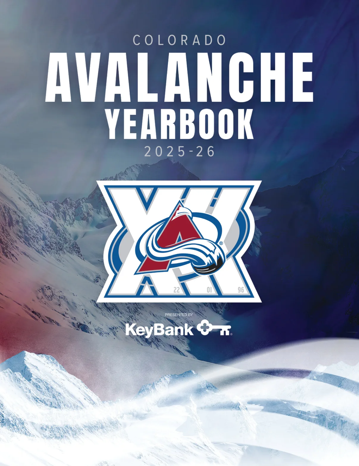 Colorado Avalanche 2025-26 yearbook cover
