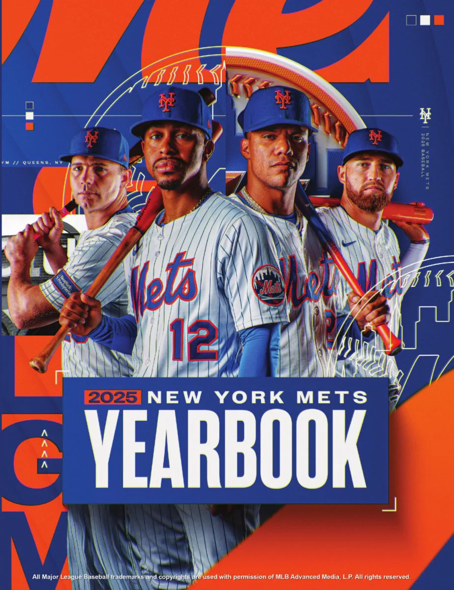 New York Mets 2025 yearbook cover